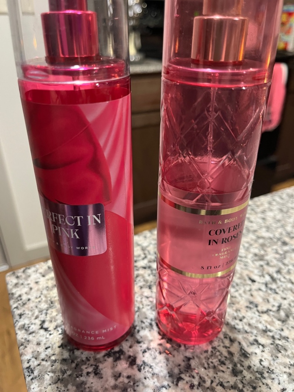 Bath & Body Works Pink Fragrance Mist Set - Bright Pink & Deep Rose - Picture 2 of 2